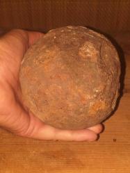 Demir top güllesi , büyük...Osmanlı dönemi...