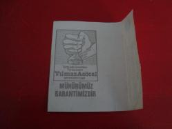 BÜLENT ERSOY BEDDUA TÜRKÜOLA ALMAN BASKI KOLLEKSİYONDAN ÇIKMIŞTIR