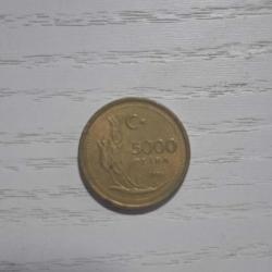 5000 Lira 1995 Yılı