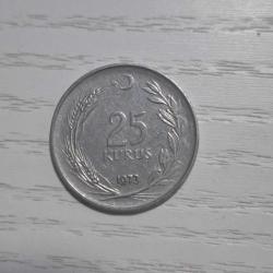 25 Kuruş 1973 Yılı