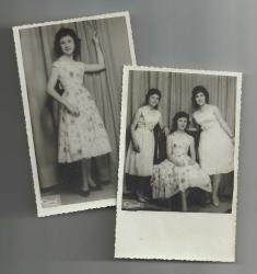 FOTO GÖRÇEK / BEYOĞLU KIZ ENSTİTÜSÜ SEKRETERLİK OKULU TALEBELERİ İKİ FOTOĞRAF...