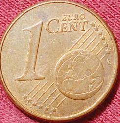 ALMANYA 1 Eurocent, 2002 ÇÇT 