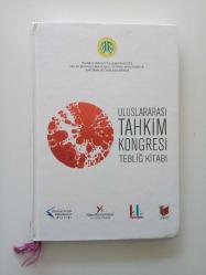 ULUSLARARASI TAHKİM KONGRESİ TEBLİĞ EL KİTABI (2. EL, CİLTLİ)