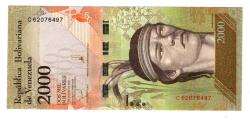 Venezuela 2000 Bolivares 2016 C62076497 (wb0440)