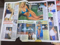 SÜPER GALAXY, MAGAZİN DERGİSİ - 1999 - SAYI: 29 - (AÇIKLAMAYI OKUYUNUZ!) - NİLÜFER KURT ''MANKENLERİ ÇOĞU APTAL'' - MELİS YAMALIOĞLU - EBRU GÜNDEŞ - YERLİ BO DEREK MÜGE CİNMAN FOTOĞRAFLARI - GÜLBEN ERGEN - PELİN DOĞAN - KAAN KOPUZ, SELİN ESİN - EBRU YENER & OKAY KATMER - SİNEM ÜRETMEN - GÜNER ÖZKUL - MÜGE GÜLMAN - MELİH ÇARDAK - GÖRKEM YÜKSEL - NAZLI DURAK - BEGÜM MUTLU - HANDE AKSOY - AYŞE AZİZOĞLU - YILDIZ MAVİTAN - TUĞBA AKTAŞ - İREM EMİROĞLU - ARTE ÇELİK - RAFET EL ROMAN RÖPORTAJI - ÖZLEM TEKİN - LARISSA & ÖZGÜR ALTUN - YAĞMUR ÜNAL - FATİH ÜREK - NİLÜFER KURT RÖPORTAJI ve FOTOĞRAFLARI