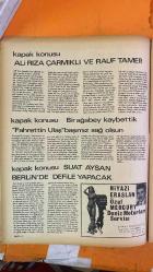 SOSYETE 13 DERGİSİ - 13 MAYIS 1980  VEHBİ KOÇ – AYTEKİN KOTİL – NEVZAT AYAZ – FAHRİ ATABEY – AHMET İSVAN – SEDAT HAKKI ELDEM – MUHSİN ERTUĞRUL – KEMAL SALİH SEL – NİGÂR HANIM – FAHRETTİN ULAŞ – HALDUN SİMAVİ – ALİ RIZA ÇARMIKLI – RAUF TAMER – SUAT AYSAN  ATATÜRK KİTAPLIĞI AÇILIŞI VE VEHBI KOÇ'UN KONUŞMASI – KOÇOLOJİ YORUMLARI VE KÜLTÜREL ELEŞTİRİLER – KİTAPLIK YATIRIMI VE VAKIF GİRİŞİMİ – BELEDİYE PROTOKOLÜ VE YÖNETİM SÜREÇLERİ – KOÇ TOPLULUĞU VE CUMHURİYET VİZYONU – FAHRETTİN ULAŞ'IN VEFATI – SUAT AYSAN'IN BERLİN DEFİLESİ – BABIALİ GAZETE SİMALARI – ALİ RIZA ÇARMIKLI VE LİBYA YATIRIMLARI – RAUF TAMER VE İŞ DÜNYASI İLİŞKİLERİ – GAZETECİLİK, YATIRIM VE MEDYA KARIŞIKLIKLARI – BAŞ MÜDÜRLÜKLERDE HAVASIZLIK VE TELEFON MEMURLARININ KOŞULLARI - 22 SAYFA