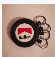 Vintage Marlboro anahtarlık