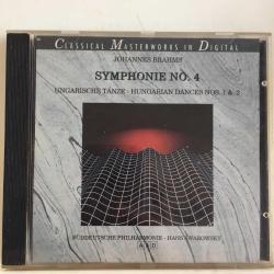 Johannes Brahms - Symphonie No. 4 - Ungarische Tänze - Hungarian Dances No.s 1 & 2 / gold CD / *classical*