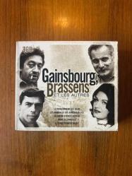 Gainsbourg Brassens et Les Auters / Audio 3 CD Box ( Serge Gainsbourg, Georges Brassens, Jaques Brel, Charles Aznavour....)