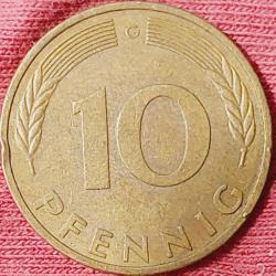 ALMANYA 10 Fenik, 1980 ÇÇT 