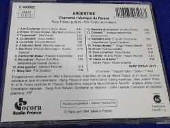 ARGENTINE CHAMAME MUSIQUE DU PARANA MÜZİK CD