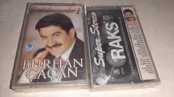 BURHAN ÇAÇAN UNUTULMAYANLAR   JELATİNLİ  CAM BASKI KASET