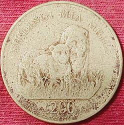 TANZANYA 200 Şilin, 2008 ÇÇT