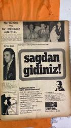 SOSYETE 13 DERGİSİ  -  13 EYLÜL 1970  YILMAZ - HALDUN - ORHAN - ARİF - AFİF - RUKSAN ŞERBETÇİ - AHMET MAVİTAN - ORHAN ÇİNTAV - ZEYNEP ÇİNTAV - SANİYE ÇİNTAV - KERİM BEYAZIT - OYTUN GÜNAY - HASAN KARAVİT - CANAN USMAN - AYDIN BEY - HANDAN KAFTANCI - NİHAT BÖYTÜZÜN - HEPSEN HANIM - AHMET BALTACI - MEHPARE BALTACI - HACER HANIM - REŞİHA HANIM  PURO GÜZELLİK REKLAMI - RUKSAN VE AHMET’İN TARABYA DÜĞÜNÜ - ORHAN ÇİNTAV VE ZEYNEP’İN DÜĞÜN PARTİSİ - SANİYE ÇİNTAV’IN ZERAFET KURGUSU - KERİM BEYAZIT VE MECMUA POZU - GENÇLİK AŞKI TİYATROSU: OYTUN’UN EVLENME TAKTİĞİ - HASAN KARAVİT CINECITTÀ TEKLİFİYLE ROMA’DA - CANAN USMAN’IN SAÇ STİLİ - AYDIN BEY’DEN KARGAYA MÜZİK DERSİ - BAĞDAT CADDESİ ZAMPARA PROFİLİ - PURO İLE CİLT VE GÜZELLİK İDDİALARI - OPERA SAYFASI: SEVİL BERBERİ (ROSSINI) TANITIMI - OPERA BUFFA GELENEĞİ - SEVİL SOKAKLARI VE OPERA PERDESİ - HANIM DAVETİ: HANDAN KAFTANCI PARTİSİ VE YAT GEZİSİ - 200 KİŞİLİK REKLAM VE TURİZM GEÇİDİ - GÜLÜCÜK VE ESPRİLERLE DOLU GECE -  22 SAYFA