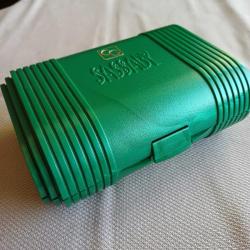 Amerikan Sert Plastik Makyaj ,Takı Kutusu Vintage