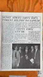 SOSYETE 13 DERGİSİ  -  13 ARALIK 1982  İNAN KIRAÇ - NORBERT SCHMITT - VITALI HAKKO - BERNARD TRUX - KENAN EVREN - KEMAL ILICAK - HALDUN SİMAVİ - ÇETİN EMEÇ  İNAN KIRAÇ PİLAV GÜNÜ AŞKIYLA GÜLDÜRDÜ - VAKKORAMA’DA MODA VE ZEKÂ BULUŞMASI - CUMHURBAŞKANI KENAN EVREN’DEN BASINA NAZİK KABUL - BABIALİ’DE ZAM VE DAĞITIM KRİZLERİ - GAZETE FİYATLARI 10’DAN 30’A: TERCÜMAN'DAN DÜRÜST AÇIKLAMA - KEMAL ILICAK VE TERCÜMAN’IN OKUYUCU İLETİŞİMİ - GAZETE BAYİLERİYLE ORAN KAVGASI - REKABETTE HÜRRİYET-GÜNAYDIN İTTİFAKI - GAZETELERİN SÜSLÜ GELİN GİBİ ÖZENDİRİCİ YARIŞI - TERCÜMAN'DAN 933 ÖRGÜ MAKİNESİ VE 50 RENKLİ TV HEDİYESİ - GÜNAYDIN’DAN MAVİ GAZETE ATAĞI - GAZETELERDE MALİYETİN KABUSA DÖNÜŞÜ - HÜRRİYET'İN PAZAR KELEBEK ATAĞI VE REKLAM MODELİ - BASINDA “SANSASYONSUZ HEYECAN” ARAYIŞI - GAZETE İÇERİĞİ MI, YAN ÜRÜNLER Mİ?: OKUYUCU SADAKATİNE YENİ MODELLER -  22 SAYFA