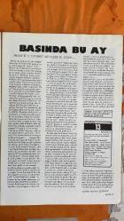 SOSYETE 13 DERGİSİ  -  13 MAYIS 1981  EROL SİMAVİ - NEZİH DEMİRKENT - VURAL GÖKÇAYLI - GEORGE ENGELHARD - WILLIAM BAUER - MÜBERRA VOLKAN - FERİT VOLKAN - ÜLKÜ ARMAN - TURHAN AYTUL - ORHAN KANTOĞLU - OKTAY EKŞİ - DOĞAN KOLOĞLU - HASAN PULUR - HASAN YILMAZER - ÇETİN ÖZKIRIM - ORHAN BİRGİT - TAHSiN ÖZTİN - BİCİOĞLU - EŞFAK AYKAÇ - HASAN BEDRETTİN ÜLGEN - HİKMET BİL - HİKMET FERİDUN ES - ŞEÇKİN TURESAY - ABDULLAH AKSAK - EROL TÜREGÜN - SALİM BAYAR - HÜSEYİN GÜNEŞ - KEMAL ILICAK - NAZLI ILICAK - ASLAN BAŞER KAFAOĞLU - ADNAN BAŞER KAFAOĞLU - ERTUĞRUL SOYSAL - GÜNGÖR URAS - HALDUN SİMAVİ - TURGUT ÖZAL - İNAN KIRAÇ  **HÜRRİYET’İN YILLIK KOKTEYLİ VE SİMAVİ-DEMİRKENT İKİLİSİ - MODACI VURAL GÖKÇAYLI’DAN HILTON’DA GÖRKEMLİ DEFİLE - SHERATON-HILTON BİLEK GÜREŞİ: ENGELHARD VE BAUER’İN MÜCADELESİ - MÜBERRA VE FERİT VOLKAN’A SHERATON’DAN JEST - BABIALİ’DE İÇ İSTİHBARAT YARIŞI VE ÜLKÜ ARMAN TRANSFERİ - MİLLİYET’İN HABER ANLAYIŞINDA HÜRRİYET ESİNTİSİ - NEZİH DEMİRKENT’İN ANKARA STRATEJİSİ VE -  22 SAYFA