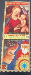 Ekvator Ginesi Pulu - Equatorial Guinea Stamp - Postadan Geçmiş Pul Filateli - Damgalı - Lucas Cranach'ın Noel serisinden - İsa çocuklu Meryem Ana Temalı Pul , 15 PARA - YABANCI PULLAR - NOSTALJİK DOĞUM GÜNÜ HEDİYESİ