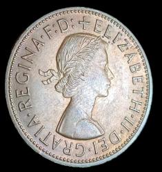 İngiltere 1962 1 Penny Çil