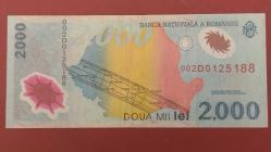 ROMANYA 2000 LEİ 1999 YILI   RESİMDE GÖRÜLDÜĞÜ GİBİ