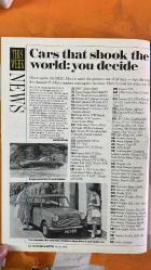 AUTOCAR & MOTOR DERGİSİ  - 10 TEMMUZ 1991  VAUXHALL ASTRA - VW GOLF - RENAULT ESPACE V6 - KIA PRIDE - CIZETA V16 - CITROEN XM - MERCEDES S-CLASS - FIAT ELETTRA - FIAT ELBA - KYOCERA SOLAR COMMUTER VEHICLE - NIGEL MANSELL - AYRTON SENNA - ALAIN PROST - CARLOS SAINZ - MALCOLM RIFKIND - CHRISTOPHER CHOPE - PININFARINA - FSO - GM - FSM - TOYOTA  **VAUXHALL ASTRA’NIN TÜM DETAYLARIYLA 1991’İN EN ÖNEMLİ YENİ İNGİLİZ OTOMOBİLİ OLARAK TANITILMASI - VW GOLF’ÜN RESMİ FOTOĞRAFIYLA YENİ MODELİN İLK GÖRÜNÜMÜ - AYRTON SENNA İLE SİLVERSTONE’DA 24 SAATLİK ÖZEL SÜRÜŞ DENEYİMİ - RENAULT ESPACE V6 TESTİYLE 6 SİLİNDİR VE 7 KOLTUKLU YAPININ DEĞERLENDİRİLMESİ - CIZETA V16’NIN ÜRETİME HAZIRLANMASI VE SÜPER OTOMOBİL TESLİMAT SÜRECİ - KIA PRIDE 1.3 LX MODELİNİN FİYAT/PERFORMANS DEĞERLENDİRMESİ - CITROEN XM’İN YENİ SAHİBİYLE YAŞANAN ESKİ SORUNLAR - MERCEDES S-CLASS’TA PNEUMATİK SÜSPANSİYON PLANLARININ İPTALİ VE ADS SİSTEMİYLE DEVAM KARARI - MALCOLM RIFKIND’İN 70MPH OTOYOL HIZ SINIRININ DEĞİŞMEYECEĞİN - 114 SAYFA