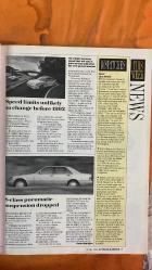 AUTOCAR & MOTOR DERGİSİ  - 10 TEMMUZ 1991  VAUXHALL ASTRA - VW GOLF - RENAULT ESPACE V6 - KIA PRIDE - CIZETA V16 - CITROEN XM - MERCEDES S-CLASS - FIAT ELETTRA - FIAT ELBA - KYOCERA SOLAR COMMUTER VEHICLE - NIGEL MANSELL - AYRTON SENNA - ALAIN PROST - CARLOS SAINZ - MALCOLM RIFKIND - CHRISTOPHER CHOPE - PININFARINA - FSO - GM - FSM - TOYOTA  **VAUXHALL ASTRA’NIN TÜM DETAYLARIYLA 1991’İN EN ÖNEMLİ YENİ İNGİLİZ OTOMOBİLİ OLARAK TANITILMASI - VW GOLF’ÜN RESMİ FOTOĞRAFIYLA YENİ MODELİN İLK GÖRÜNÜMÜ - AYRTON SENNA İLE SİLVERSTONE’DA 24 SAATLİK ÖZEL SÜRÜŞ DENEYİMİ - RENAULT ESPACE V6 TESTİYLE 6 SİLİNDİR VE 7 KOLTUKLU YAPININ DEĞERLENDİRİLMESİ - CIZETA V16’NIN ÜRETİME HAZIRLANMASI VE SÜPER OTOMOBİL TESLİMAT SÜRECİ - KIA PRIDE 1.3 LX MODELİNİN FİYAT/PERFORMANS DEĞERLENDİRMESİ - CITROEN XM’İN YENİ SAHİBİYLE YAŞANAN ESKİ SORUNLAR - MERCEDES S-CLASS’TA PNEUMATİK SÜSPANSİYON PLANLARININ İPTALİ VE ADS SİSTEMİYLE DEVAM KARARI - MALCOLM RIFKIND’İN 70MPH OTOYOL HIZ SINIRININ DEĞİŞMEYECEĞİN - 114 SAYFA