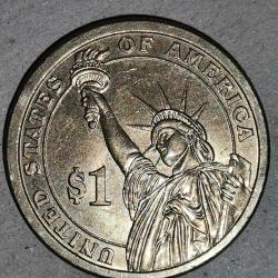 AMERİKA BAŞKANLAR SERİSİ 2007 P 1 DOLAR Başkanlık 1 $ Bozuk Para - John Adams (1797-1801)