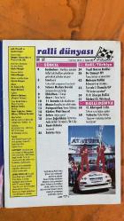 RALLİ OTOMOBİL DERGİSİ  - TEMMUZ 1996  FORD ESCORT RS COSWORTH – SUBARU IMPREZA – RENAULT 19 16S – PEUGEOT 205 GTI – RENAULT 11 FLASH – OPEL ASTRA GSI – OPEL CORSA – PEUGEOT 309 – VOLKAN IŞIK – ERKAN BODUR – SERDAR BOSTANCI – CIHAT GÜRKAN – RIZA ÇUKUROVA – DARA KIRMIZITOPRAK – ADNAN SARIHAN – CAN OKAN – ALİ ERSİN – BURAK BÜYÜKPINAR – NEJAT AVCI – BERKER SOHTRORIK – GÖKHAN YAZICI – KEREM ÜSTÜNKAYA – HAKAN DİNÇ – ERDİNÇ YEŞİLYURT – ERGUN YEŞİLYURT – HAMDİ ÜNAL – ERDEM KAYA – MAHMUT HATİPOĞLU – MUSTAFA KUVELET – TAMER HASBAY – ALKAN BUVİK – C.FADİL BOZKURT – ALPTEKİN IŞIKALP – JUHA KANKKUNEN – MARKKU ALÉN – DAVID WHITTOCK – COLIN MCRAE – YENER GÜLÜNAY – MARTIN HOLMES – EMRE YERLİCİ – DR. CÜNEYT ÖY – AYDIN HOŞGÖR – AŞKIN HOŞGÖR – AYSUN HOŞGÖR – SEVİL YAZICI – UĞUR BÖREKÇİ – HAKAN TANKA – ONUR ÇAKALOZ – BAHAR ALKAN – Ö.İLHAN DURSUN - 66 SAYFA
