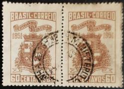 +++ BREZİLYA ARMA , JOINVILLE 100.YIL     1951   PER   B  - DAMGALI