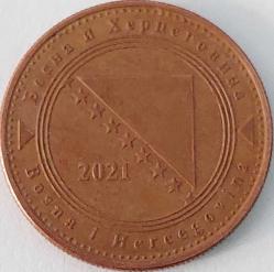 BOSNA HERSEK 20 Feninga, 2021 ÇÇT