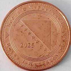 BOSNA HERSEK 20 Feninga, 2025 ÇİL 
