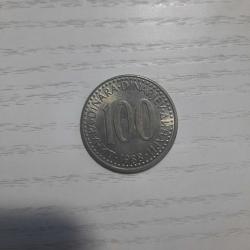 Yugoslavya 1988 100 Dinar