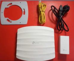 Tp-Link EAP110 300 Mbps A.P. İnternet çoğaltıcı (POE adaptörlü , Başarılı ürün , İkinci El)