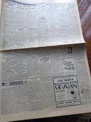 Cumhuriyet Gazetesi - 12 Mart 1948 - Zoraki Dostluklar Cumhuriyet Başmakale - Dışişleri Bakanımız Necmettin Sadak Dün Gece Londra'ya Vardı Fotoğraf - Demokrat Parti Grubu İhraç Kararlarını Tanımıyor - Çek Faciası İntiharlar İstifalar Devam Ediyor - İstanbul Batakhanelerinde İki Müthiş Gece Yazan Metin Toker - Suat Hayri Ürgüplü ve Arkadaşları Yüce Divandan Çıkarken Fotoğraf - Arap Birliği Genel Sekreteri Azzam Paşa Ankara'ya Çağrılmış - Beşiktaşlılar Atina'da Enosis İle Karşılaşmak Üzere Sahaya Çıkarlarken Fotoğraf - Goebbels'in Hatıraları Yazı Dizisi - Erzurum'un Otuzuncu Kurtuluş Yıldönümü Yazan Ahmet Halil - Beynelmilel Portreler Jan Masaryk - Huzur Yazan Ahmet Hamdi Tanpınar Yazı Dizisi - Sol Temayüllü Hocalar Meselesi Gene Tazelendi - Gazeteci Kimdir Yazan Burhan Felek - John Steinbeck'in Gazap Üzümleri Remzi Kitabevinde - İsmail Dümbüllü Tiyatrosu Ve Semiha Coşar Şehzadebaşı Turan Sinemasında - Şehir Tiyatrosu Dram Kısmında Baykuş Komedi Kısmında Kaş Yapayım Derken - Parker 51