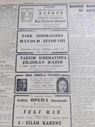 Cumhuriyet Gazetesi - 12 Mart 1948 - Zoraki Dostluklar Cumhuriyet Başmakale - Dışişleri Bakanımız Necmettin Sadak Dün Gece Londra'ya Vardı Fotoğraf - Demokrat Parti Grubu İhraç Kararlarını Tanımıyor - Çek Faciası İntiharlar İstifalar Devam Ediyor - İstanbul Batakhanelerinde İki Müthiş Gece Yazan Metin Toker - Suat Hayri Ürgüplü ve Arkadaşları Yüce Divandan Çıkarken Fotoğraf - Arap Birliği Genel Sekreteri Azzam Paşa Ankara'ya Çağrılmış - Beşiktaşlılar Atina'da Enosis İle Karşılaşmak Üzere Sahaya Çıkarlarken Fotoğraf - Goebbels'in Hatıraları Yazı Dizisi - Erzurum'un Otuzuncu Kurtuluş Yıldönümü Yazan Ahmet Halil - Beynelmilel Portreler Jan Masaryk - Huzur Yazan Ahmet Hamdi Tanpınar Yazı Dizisi - Sol Temayüllü Hocalar Meselesi Gene Tazelendi - Gazeteci Kimdir Yazan Burhan Felek - John Steinbeck'in Gazap Üzümleri Remzi Kitabevinde - İsmail Dümbüllü Tiyatrosu Ve Semiha Coşar Şehzadebaşı Turan Sinemasında - Şehir Tiyatrosu Dram Kısmında Baykuş Komedi Kısmında Kaş Yapayım Derken - Parker 51