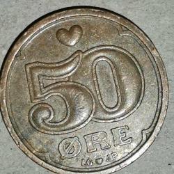 DANİMARKA 1996  50 ÖRE
