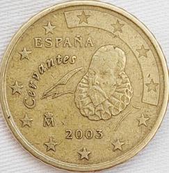 İSPANYA 10 Eurocent, 2003 ÇÇT 