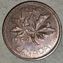 KANADA  1964   1 CENT