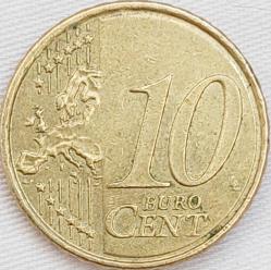 YUNANİSTAN 10 Eurocent, 2019 ÇÇT