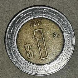 MEKSİKA 2017  1 PESO