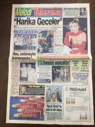 SABAH GAZETESİ MELODİ TELERAMA EKİ  - 24 ARALIK 1993  - HARİKA AVCI, RESSAM BEDRİ BAYKAM ve İZZET ÖZ İLE DOYUMSUZ SOHBET - İBRAHİM TATLISES, İBO SHOW, NURİ SESİGÜZEL, ERKİN KORAY, AYDEMİR AKBAŞ - ORHAN GENCEBAY'SIZ YILBAŞI - YUSUF ELVER, OLCAK O KADAR'DA MUTLU BİR AİLE TABLOSU -NOKTA İLE VİRGÜL - ERDOĞAN SEVGİN - ''BİR BAŞKA GECE''DE DÖRT TİYATRO ÜNLÜSÜ, YASEMİN BOZKURT, CİHAN ÜNAL, CÜNEYT TÜREL, BERNA LAÇİN, TİLBE SARAN - BİR DAMLA ALKOLÜN ÜRPERTEN HİKAYESİ -