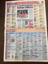 SABAH GAZETESİ MELODİ TELERAMA EKİ  - 24 ARALIK 1993  - HARİKA AVCI, RESSAM BEDRİ BAYKAM ve İZZET ÖZ İLE DOYUMSUZ SOHBET - İBRAHİM TATLISES, İBO SHOW, NURİ SESİGÜZEL, ERKİN KORAY, AYDEMİR AKBAŞ - ORHAN GENCEBAY'SIZ YILBAŞI - YUSUF ELVER, OLCAK O KADAR'DA MUTLU BİR AİLE TABLOSU -NOKTA İLE VİRGÜL - ERDOĞAN SEVGİN - ''BİR BAŞKA GECE''DE DÖRT TİYATRO ÜNLÜSÜ, YASEMİN BOZKURT, CİHAN ÜNAL, CÜNEYT TÜREL, BERNA LAÇİN, TİLBE SARAN - BİR DAMLA ALKOLÜN ÜRPERTEN HİKAYESİ -