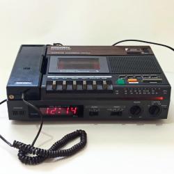 Conien 909W Telefon Kaset Çalar Kaydedici Radyo Saat - Made in Hong Kong - AM FM Casette Recorder Electronic Digital Clock