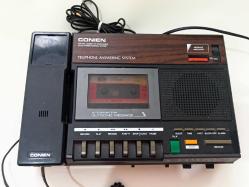 Conien 909W Telefon Kaset Çalar Kaydedici Radyo Saat - Made in Hong Kong - AM FM Casette Recorder Electronic Digital Clock
