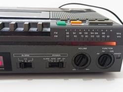 Conien 909W Telefon Kaset Çalar Kaydedici Radyo Saat - Made in Hong Kong - AM FM Casette Recorder Electronic Digital Clock