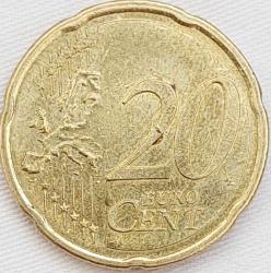 AVUSTURYA 20 Eurocent, 2022 ÇÇT