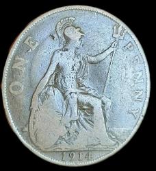 İngiltere 1914 1 Penny