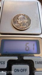 USA; QUARTER DOLLAR 1942 - GÜMÜŞ
