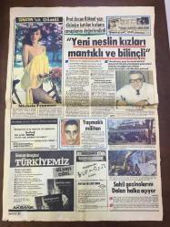 GÜNAYDIN GAZETESİ  - 19 ŞUBAT 1986 (SADECE TEK YAPRAK (2 SAYFA) ) - SÜREKLİ DÖVEN ANNESİNDEN KAÇAN NEBAHAT'I SIĞINDIĞI ÜVEY ANNESİ İSE ERKEKLERE SATTI - OKTAY APAYDIN - DEDE SÖZÜNÜ TUTMADI, TORUNU DENİZ'İ KAÇIRAN KAMİL GÜNGÖR'Ü MAHKEMEDE ''MADEM BİRBİRLERİNİN OLMUŞLAR BİZE EVLENDİRMEK DÜŞER'' DİYEREK AFFEDEN DEDE YAHYA KURTOĞLU, TORUNUNU KAÇIRAN GENCİ İKİNCİ KEZ MAHKEMEYE VERDİ - FADİME ÖZABA ZİNA HALİNDE BASILDI - DİLBER KASARLI ''KOCAMI KİMSEYE KAPTIRMAM'' - FADIL KASARLI - KOLESTEROLÜ DÜŞÜREN EN İYİ İLAÇ ELMA - PROF. ÖZCAN KÖKNEL - ''YENİ NESLİN KIZLARI MANTIKLI ve BİLİNÇLİ'' PROF. ÖZCAN KÖKNEL - YAŞMAKLI MİLİTAN, SEVİM ŞENEL - SAHİL GAZİNOLARINI DALAN HALKA AÇIYOR - MICHELE FEVNMAN - PROFESÖR PIERRE MULIN - ÇOCUK SAHİBİ OLMADAN ÖNCE KAN TESTİ YAPTIRIN