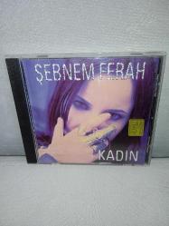 Cd Şebnem Ferah Kadın albümü. Orijinal Raks sarı bandrollü dönem baskıdır.